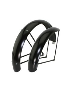 24x4.0 Fat Bike Classic Standard Fender Set B-2 Black.